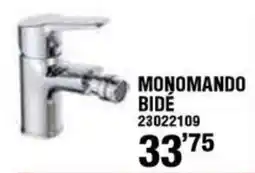 Optimus Monomando bidé 23022109 oferta