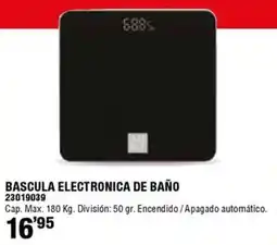 Optimus BASUCULA ELECTRONICA DE BAÑO oferta