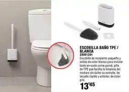 Optimus Escobilla baño tpe / blanca oferta