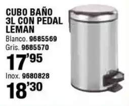 Optimus Leman cubo baño oferta