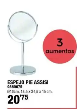 Optimus Espejo pie assisi oferta