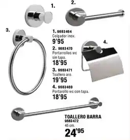 Optimus TOALLERO BARRA oferta