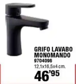 Optimus Grifo lavabo monomando 9704096 oferta