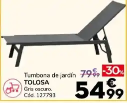 Conforama Tumbona de jardín TOLOSA oferta
