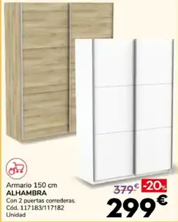 Conforama Alhambra armario 150 cm oferta