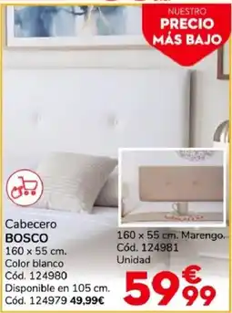 Conforama BOSCO Cabecero oferta