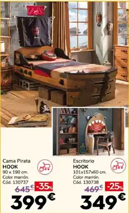 Conforama Hook cama pirata oferta