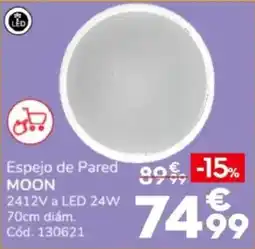 Conforama Moon Espejo de Pared oferta