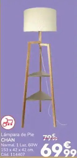 Conforama Chan lampara de pie oferta