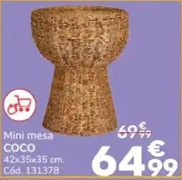 Conforama Coco mini mesa oferta