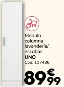 Conforama UNO módulo columna lavandería/escobas oferta