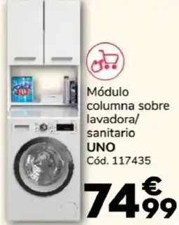 Conforama UNO módulo columna sobre lavadora/sanitario oferta
