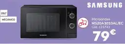 Conforama Samsung microondas oferta