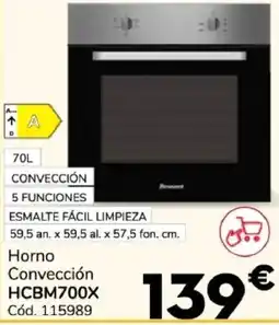 Conforama Bosch HCBM700X oferta