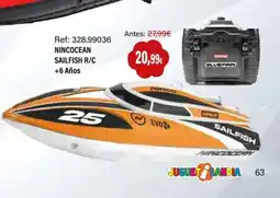 Juguetilandia Nincocean sailfish r/c oferta