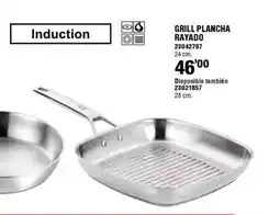 Optimus Grill plancha rayado oferta