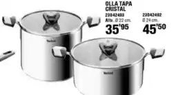 Optimus Olla tapa cristal oferta
