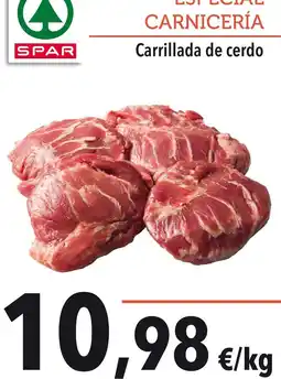 SPAR Spar - carrillada de cerdo oferta