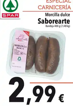 SPAR Spar - morcilla dulce oferta