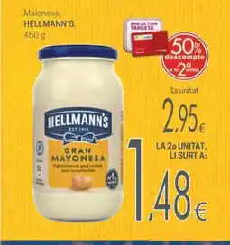 Valvi Supermercats HELLMANN'S Maionesa oferta