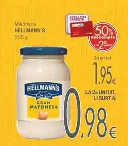 Valvi Supermercats HELLMANN'S Maionesa oferta