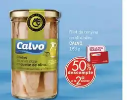 Valvi Supermercats CALVO Filet de tonyina en oli d'oliva oferta