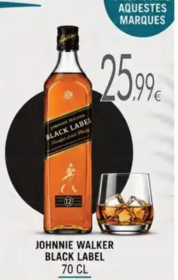 Valvi Supermercats JOHNNIE WALKER BLACK LABEL oferta