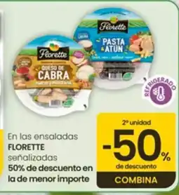 Eroski FLORETTE En las ensaladas señalizadas oferta