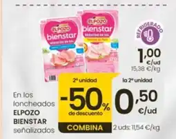 Eroski ELPOZO BIENSTAR En los loncheados oferta