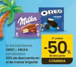 Eroski OREO Y MILKA En los bombones señalizados oferta