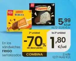 Eroski FRIGO En los sandwiches oferta