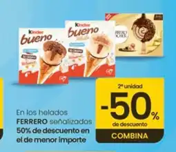 Eroski FERRERO En los helados señalizados oferta
