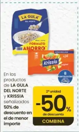 Eroski LA GULA DEL NORTE Y KRISSIA En los productos oferta
