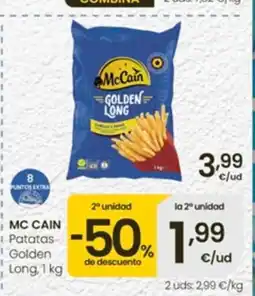 Eroski MC CAIN Patatas Golden Long oferta