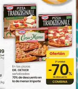 Eroski DR OETKER En las pizzas oferta
