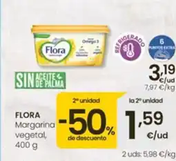 Eroski FLORA Margarina vegetal oferta