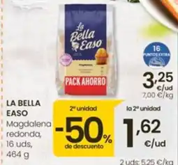 Eroski LA BELLA EASO Magdalena redonda, 16 uds oferta
