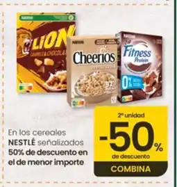 Eroski NESTLÉ En los cereales señalizados oferta