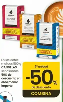 Eroski CANDELAS En los cafés molidos oferta