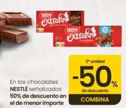Eroski NESTLÉ En los chocolates señalizados oferta