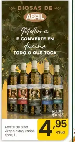 Eroski Aceite de oliva virgen extra, varios tipos oferta