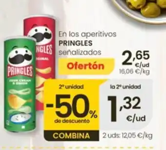 PRINGLES En los aperitivos