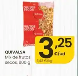 Eroski QUIVALSA Mix de frutos secos oferta