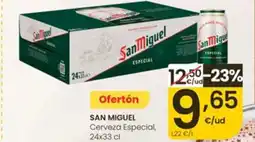 Eroski SAN MIGUEL Cerveza Especial oferta