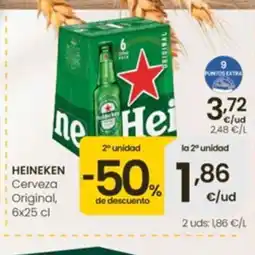 Eroski HEINEKEN Cerveza Original oferta