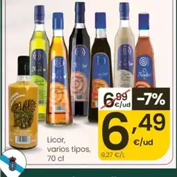 Eroski Licorvarios tipos oferta