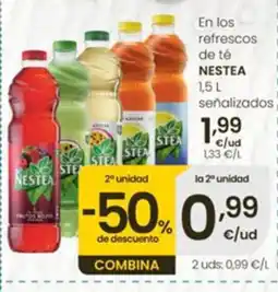 Eroski NESTEA En los refrescos de té oferta