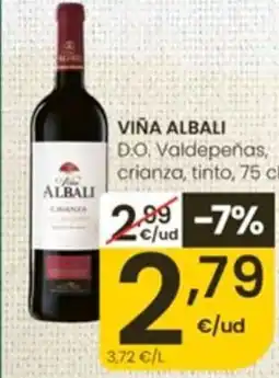 Eroski VIÑA ALBALI D.O. Valdepeñas, crianza, tinto oferta
