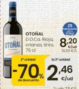 Eroski OTOÑAL D.O.Ca. Rioja, crianza, tinto oferta