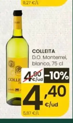 Eroski COLLEITA D.O. Monterrei, blanco oferta